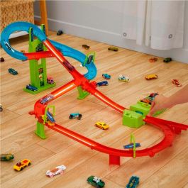 Mattel Hot Wheels Pista Neon Speeders A Toda Velocidad HPC07 Conjunto de Pista Infantil