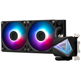 MSI MAG Coreliquid I240 Sistema de Refrigeración Líquida AIO 240mm 2 Ventiladores 12cm Negro Compatible Intel LGA 1700 / AMD AM5 Precio: 135.88999985. SKU: B1BZNL9QNE