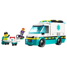 LEGO 60451 Ambulancia de Emergencias, Juego Construcción, 184 Piezas, 5+ Años