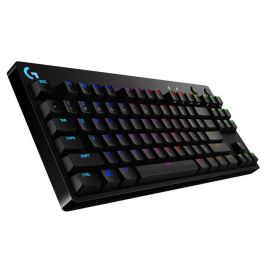 Logitech G PRO Teclado Mecánico Gaming TKL Interruptores Clicky LIGHTSYNC RGB Programable con Cable Desmontable