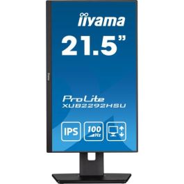 MONITOR IIYAMA 21.5"/1920 x 1080/100Hz /2.1MPX/250CD/FHD/16:9/HDMI/IPSLED/NEGRO MONITOR IIYAMA 21.5"/1920 x 1080/100Hz /2.1MPX/250CD/FHD/16:9/HDMI/IPSLED/NEGRO