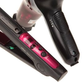 Klein Mega Set Peinado Infantil Braun Satin Hair 7 con Secador, Plancha, Cepillo, Rociador, Pinzas y Espejo Realistas para Niñas +3 Años