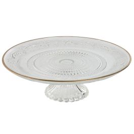 Plato Basicos DKD Home Decor Transparente Dorado 29 x 9.2 x 29 cm Precio: 11.49999972. SKU: B1BPBZQTDQ
