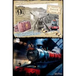 Prime 3d Puzzle Rascar Harry Potter Hogwarts Express 61 x 46 cm