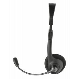 Trust Auriculares Primo Estéreo Jack 3.5 mm Con Micrófono Control Volumen Ajustable Negro