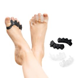 Separadores de Dedos para Relajación y Deporte Toelax InnovaGoods 4 Unidades Separadores de Dedos para Relajación y Deporte Toelax InnovaGoods 4 Unidades