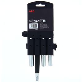 Llave de Bujías Incandescentes Diésel con 3 Enchufes Cardán (8, 10, 12 mm), Mango en T y Acero Inoxidable de Alta Calidad