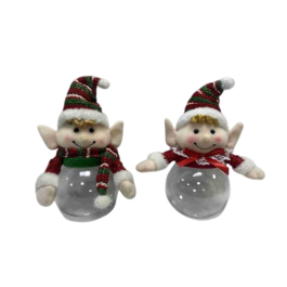 DKD Home Decor Figura Navidad Tradicional Elfo Poliester Pe Multicolor 20 x 11 x 22 cm (6 Unidades) Precio: 21.49999995. SKU: B1H2ANM4Y8