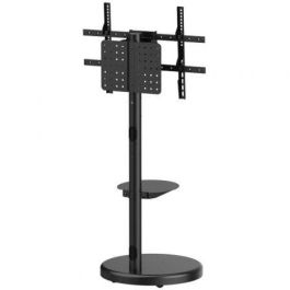 AISENS - SOPORTE DE SUELO CON RUEDA, BANDEJA PARA DVD PARA MONITOR/TV 50KG DE 37-86, NEGRO AISENS - SOPORTE DE SUELO CON RUEDA, BANDEJA PARA DVD PARA MONITOR/TV 50KG DE 37-86, NEGRO