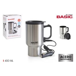 Basic Home Taza de Viaje Eléctrica con Conexión a Cargador de Coche - 17 cm Alto (12 Unidades) Precio: 50.49999977. SKU: S2207953