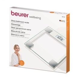 Báscula Digital Blanca De Vidrio BEURER GS-14 Báscula Digital Blanca De Vidrio BEURER GS-14
