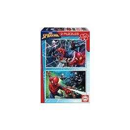 Puzzle 2x100 piezas spiderman