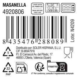 Bol Masanella 650 cc 13.8 cm - Inde (18 Unidades) Bol Masanella 650 cc 13.8 cm - Inde (18 Unidades)