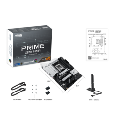 ASUS Prime X870-P WiFi AMD X870 Zócalo AM5 ATX ASUS Prime X870-P WiFi AMD X870 Zócalo AM5 ATX