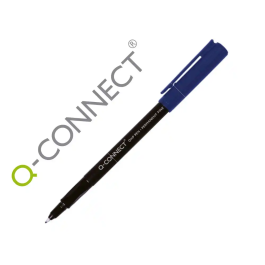 Q-connect Rotulador Retroproyeccion Punta Fibra Super Fina Redonda 0.5 mm Permanente Azul Precio: 8.88999947. SKU: B1ADE9KKXQ