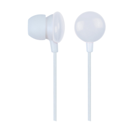 Gembird MHP-EP-001-W Auriculares In-Ear Alámbricos para Música, Diseño Casco Dentro de Oído - Color Blanco Precio: 4.88999962. SKU: B1HNRRFKWA