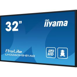 iiyama LH3260HS-B1AG PROLITE Pizarra Digital 32" LED Full HD 500 cd/m² Android 11 Wifi Negro 24/7