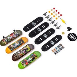 Tech Deck Paquete de 4 Patines de Dedos para Niños - Modelo Aleatorio - Recomendado a partir de 6 años