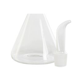DKD Home Decor Aceitera de Borosilicato Transparente 500ml 11.5 x 22 cm, Apta para Lavavajillas