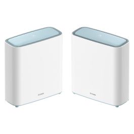 D-Link Eagle Pro AI AX3200 WiFi 6 Mesh Kit 2 Nodos M32-2, 3200 Mbps, IA, WPA3, MU-MIMO, OFDMA