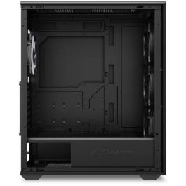 SHARKOON VK2 RGB ATX - Caja Torre de Ordenador con Panel Lateral de Cristal Templado, Negro