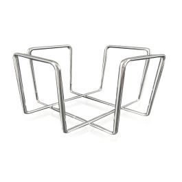 Servilletero Cromado My Bar 17.5 x 17.5 x 9.5 cm (12 Unidades) Servilletero Cromado My Bar 17.5 x 17.5 x 9.5 cm (12 Unidades)