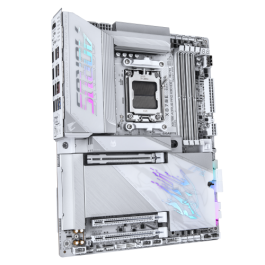 Gigabyte X870E AORUS PRO X ICE Placa Base, Chipset AMD X870E, Socket AM5, DDR5-SDRAM, ATX