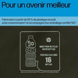 HP Funda Portátil Modular 15.6 pulgadas - Transporte Versátil 3 Formas (Correa y Asas Ocultas), Duradera, Ligera y Organizada con Bolsillos