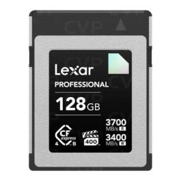 Lexar Tarjeta Profesional CFexpress 4.0 Tipo B 128GB, Velocidad Lectura 3700MB/s, Escritura 3400MB/s, VPG 400, LCXEXD4128G-RNENG Precio: 181.99000039. SKU: B19HBL5MWB
