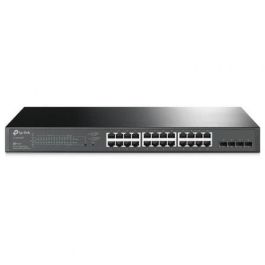 TP-Link Omada Smart Switch Gestionable 24 Puertos Gigabit PoE+ RJ45, 4 Puertos SFP, 56 Gbps para Redes Empresariales Precio: 319.50000027. SKU: S5604660