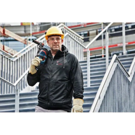 Bosch Professional 06188000EP Chaqueta Térmica 12+18V Talla S (Sin Batería)