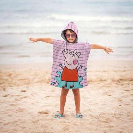 Poncho microfibra peppa pig 50.0 x 115.0 cm