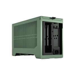 Fractal Design Terra FD-C-TER1N-03 Small Form Factor (SFF) Verde, Compatible con Mini-ITX, Aluminio y Nuez