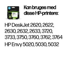 HP Cartucho Tinta Original 304XL Tricolor para fotos y documentos de alta calidad