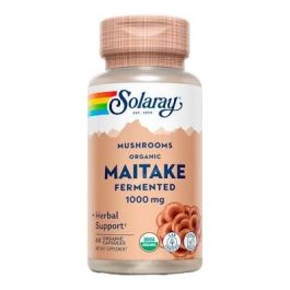 SOLARAY Maitake 1000 mg orgánico fermentado 60 cápsulas veganas. Contribuye al funcionamiento normal del sistema inmunitario Precio: 31.5000004. SKU: B16D376B2J