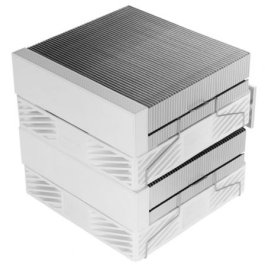 Mars Gaming MCPU-X26PRO MCPUX26PROW Disipador CPU de Doble Torre con 2 Ventiladores FDB 120mm, 6 Heatpipes, Hasta 350W TDP, Compatible con Intel LGA 1700 y AMD AM5/AM4