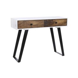 Recibidor DKD Home Decor Blanco 105 x 35 x 77 cm Recibidor DKD Home Decor Blanco 105 x 35 x 77 cm