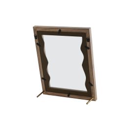 Marco Foto 10X15 Scandi DKD Home Decor Natural 7 x 27 x 22 cm (4 Unidades)