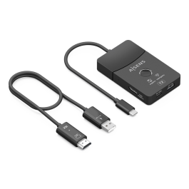 Aisens ASWL-H2KDC30M05-BK Adaptador Transmisor de vídeo USB-C a HDMI Inalámbrico 1080P/Cable 4K Docking USB-C PD 100W Precio: 61.8899996. SKU: B19EX6ZA3K