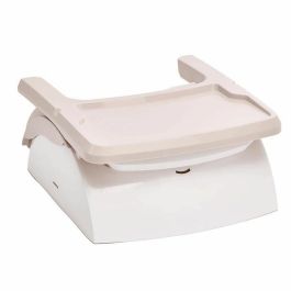 THERMOBABY YEEHOP Asiento elevador para niños 2 en 1 - 6-18 meses - Arnés de seguridad de 3 puntos - Tableta extraíble - Marron icé