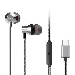 Aiwa ESTM-50USB-C Auriculares Alámbricos USB Tipo C Llamadas/Música Plata 1.2m Cable Plug and Play Precio: 15.68999982. SKU: B1K9NGVBF2