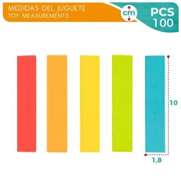 Juego de Construcción Woomax 100 Piezas 10 x 0,5 x 1,8 cm (6 Unidades) Juego de Construcción Woomax 100 Piezas 10 x 0,5 x 1,8 cm (6 Unidades)