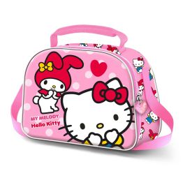 Hello Kitty Bolsa Portamerienda 3D Lovely Rosa 5L - Merendero Isotérmico Infantil con Bandolera y Asa para Carrito Precio: 16.50000044. SKU: B1CRF2SN2A