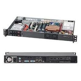 Supermicro 510T-203B SuperChassis 1U Servidor Rack Negro con 2 Bahías de 2.5" para SAS/SATA y Fuente de 200W Precio: 242.49999983. SKU: B18EVXCRB4