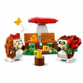 Lego 40711 Picnic de los Erizos Juguete con seta para construir para niños de 8 años