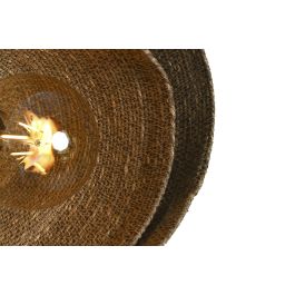 Lampara Aplique DKD Home Decor Marron 30 x 18 x 30 cm Lampara Aplique DKD Home Decor Marron 30 x 18 x 30 cm