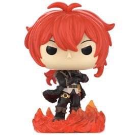 Funko Pop! Figura de Vinilo Videojuegos Genshin Impact Diluc Ragnvindr 9cm con Caja Original
