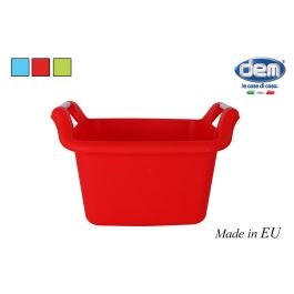 Inde Barreño Cuadrado con Asas 42L 56.7 cm x 50 cm x 33.8 cm (6 Unidades) Precio: 45.50000026. SKU: S2212849
