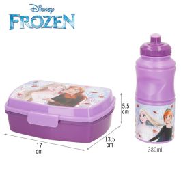 Portameriendas con Accesorios Frozen 380 ml 17 x 5,5 x 13,5 cm (6 Unidades)