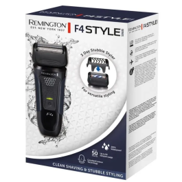 Remington F4002 Style Series F4, Máquina de Afeitar para Hombre, Recargable, Diseño Ergonómico y Cabezales Flexibles para un Afeitado Suave y Cómodo